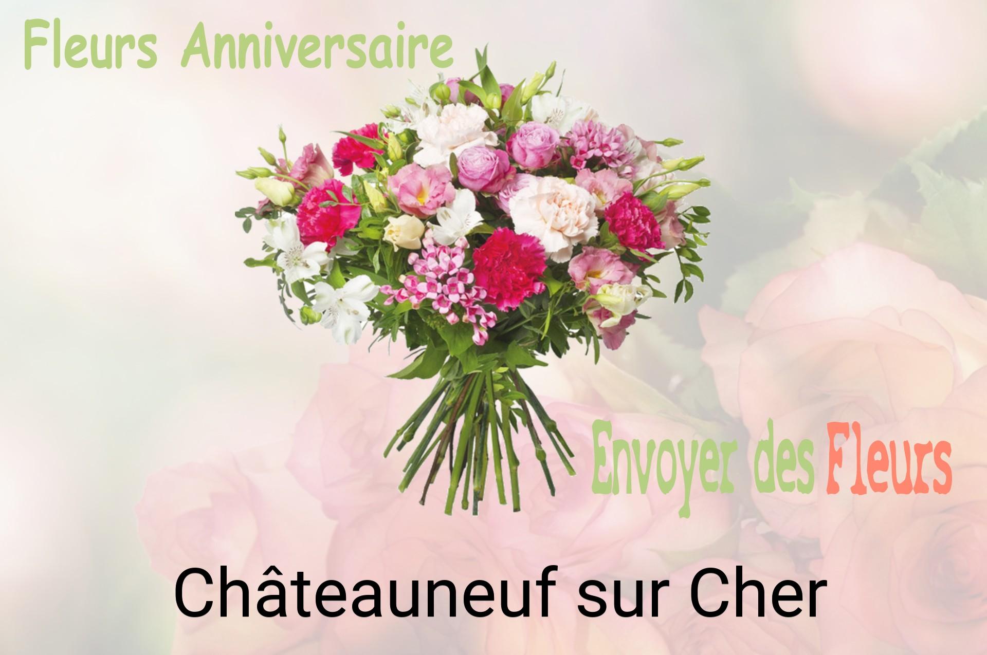 Bouquet de fleurs d’anniversaire livré à Châteauneuf-sur-Cher